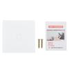 WIFI Smart Switch Intelligent 1 Gang Single Remote Timing Voice Control 433Mhz for Tuya Round White AC110‑240V