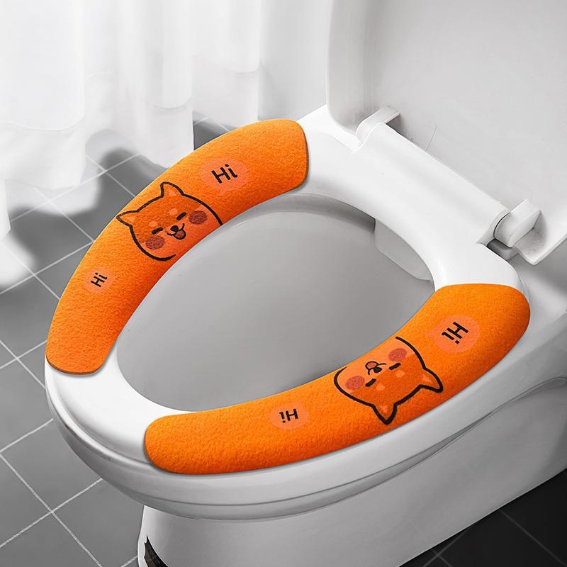Waterproof Travel Toilet Mat - Four Seasons, Thick, Universal, Winter Warm Cover Stickers