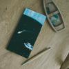 Hobonichi Techo 2027 Weeks English Version Kubota Hiroko Light Blue Forest Meteor Shower January Start Weekly Planner Left Slim Vertical
