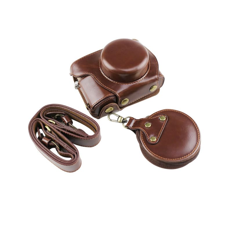 

SIUTATDSH Camera Case PU Leather Applicable Olympus PEN E-PL9 E-PL10 E PL9 E PL10 Case Liner Case Camera Holder, EarthquakeproofShockproofToilet