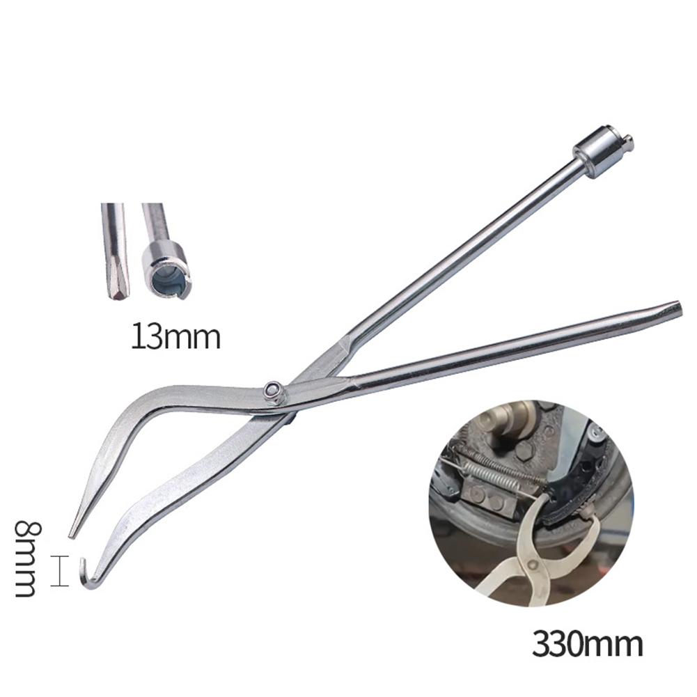 Pinza per Molla di Ritorno Freno a Tamburo per Auto con Estrattore/Installatore Manicotto Strumento di Riparazione Freni per Officina Automobilistica