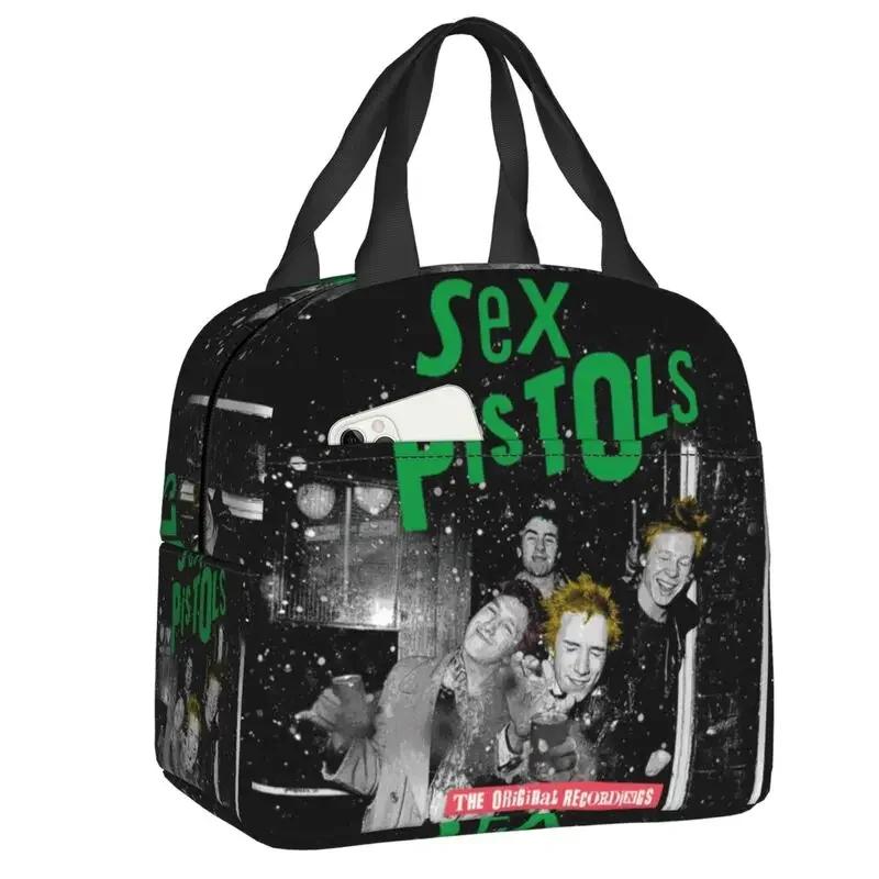 The Best Of Sex Guns Lunch Bag Women Thermal Cooler Insulated  Container for Student School Work Picnic Food Tote Bags