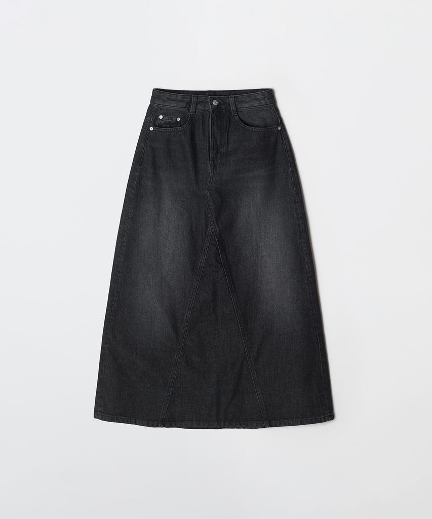Seupao Denim Maxi Skirt_Spwjg23G01