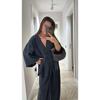 Spring and Summer Fashion Loose Women's V-neck Blouse Shirt and Wide-leg Pants Casual Suit