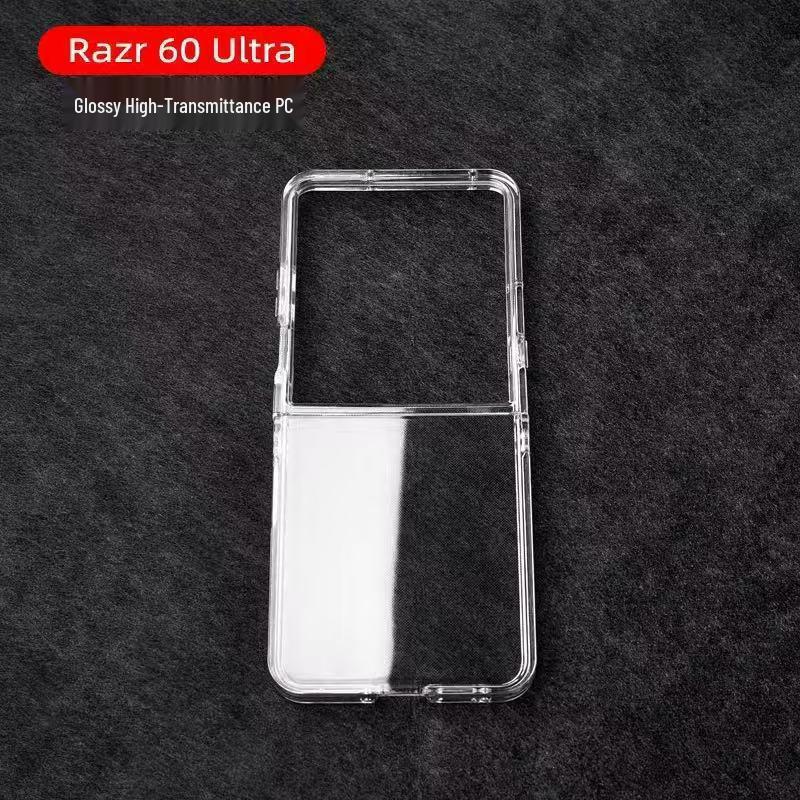Motorola Moto Razr 60 Ultra Transparent PC Anti-Drop Protective Case Moto Razr 60