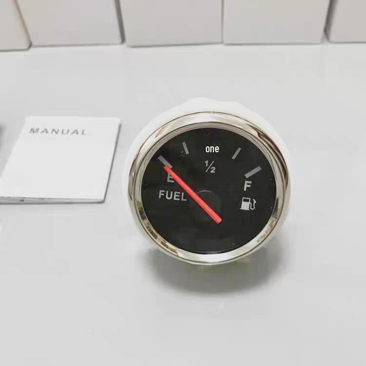 52mm Digital Oil & Water Level Gauge, Waterproof & Dustproof Pointer Display.