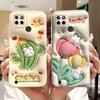 For Realme C21Y Case Luxury Painted Cover  RMX3261 RMX3263 Soft Silicone Phone Case For Realme C 21Y C21Y Coque TPU Back Cover