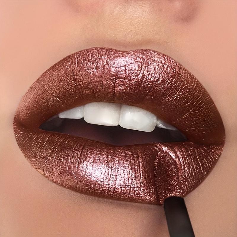 Brillo labial hidratante de lujo con brillo de bayas y brillo de diamante, lápiz labial hidratante de larga duración y altamente pigmentado para todo tipo de piel