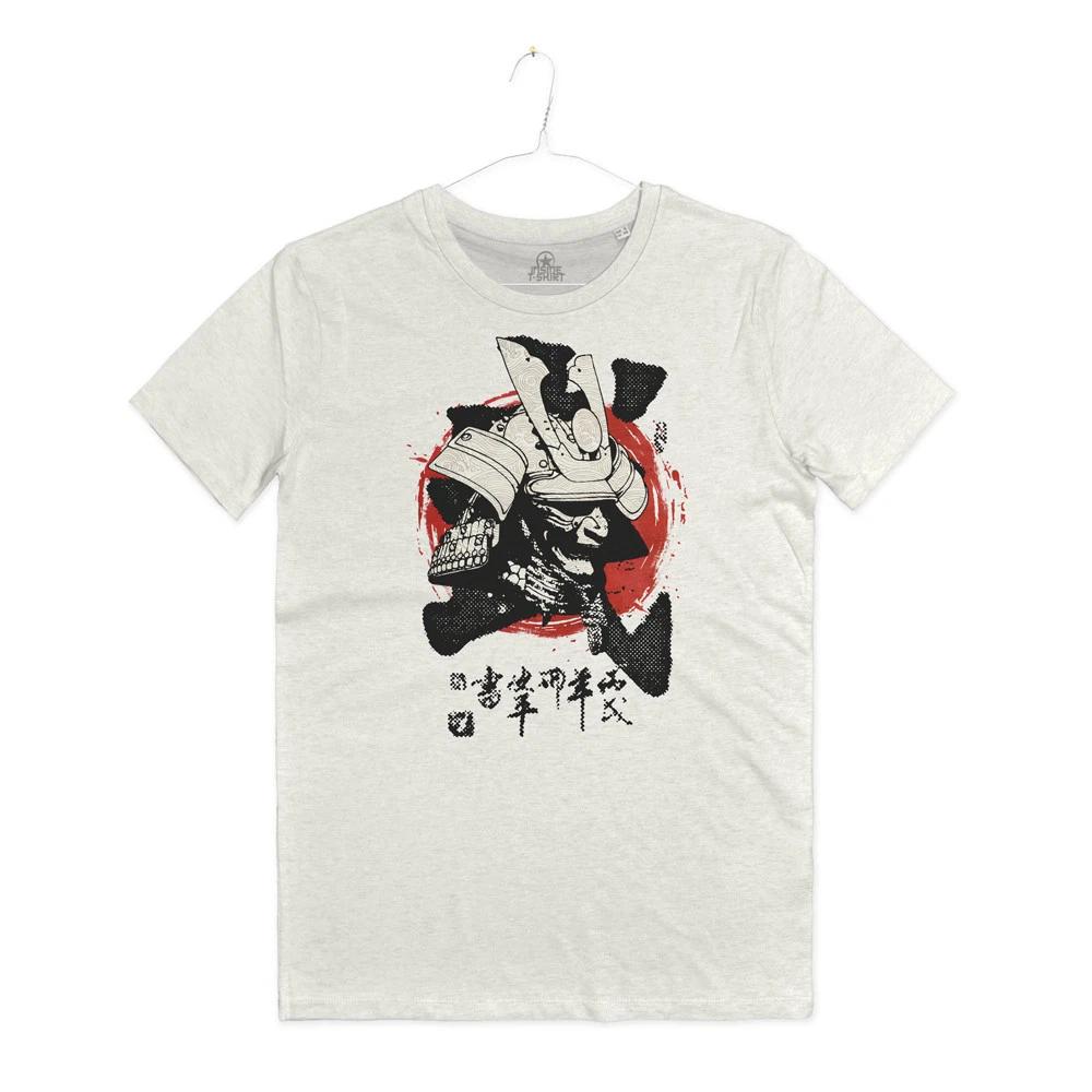 Samurai Mask Martial Arts Mask T-shirt Man Bushido Japan Hagakure S