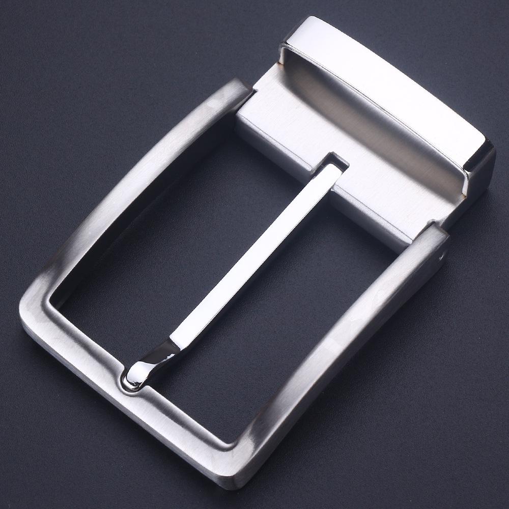 3.8 Stainless Steel Belt Pin Buckle for Perforated Leather Belts, New Style