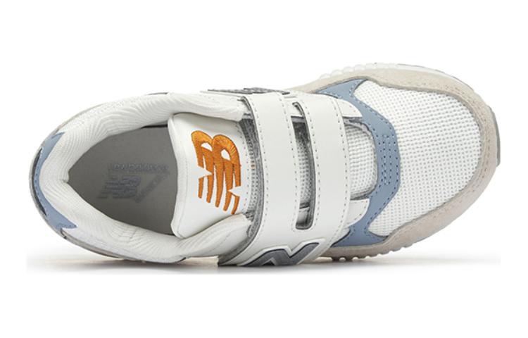 New Balance Niedrige Kinder Lifestyle Schuhe Weiß Grau Kinder's PV530GC