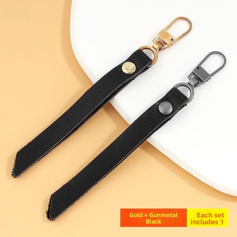 Detachable Leather Zipper Pulls Head for Bags Clothes Outerwear Replacement Accories Home Sewing DIY Materials Tools