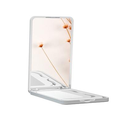 Specchio da Trucco Pieghevole Portatile con Pettine Specchietto Portatile Mini Specchio Portatile da Mano