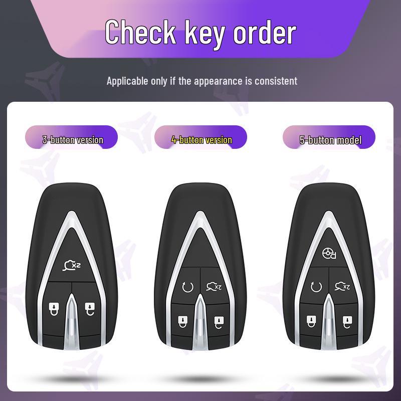 Changan CS75 Plus/CS35 Plus/Yidong Plus/UNIK/Nuoyu Car Key Protective Cover