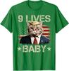 Lives Baby Design Trump Cat 9 Lives Politic Unisex T-Shirt