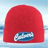 Culvers Logo Weißer Text Blaues Oval Unisex Damen Unisex Strickmütze Beanie Pullovermütze Winter Thermisch Warm Weihnachten Outdoor Radfahren