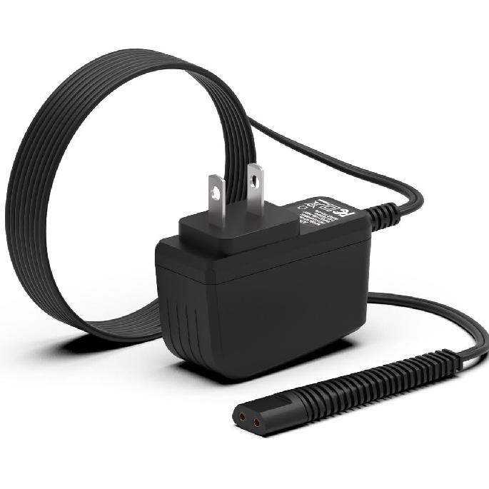 12V Shaver Charger Compatible with Braun Series 9 8 7 6 5 3 1, Electric Razor Charger Cord Replacement Compatible with Braun 3040s 340s 5018s 7020s