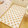Carpet for Kitchen Pvc Leather Waterproof Floor Mat Anti-slip Oil-proof Rug Home Decoration Large Area Free Cut Rugs Alfombrar