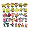 SpongeBob SquarePants PVC Rubber Shoe Decorative Buckles