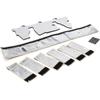 010378 Upgrade Fuel Rail and Injector Cover Kit,Fuel Rail & Injector Heat Shield Kit Compatible with 1997-2004 Jeep Wrangler TJ Grand Cherokee 4.0L