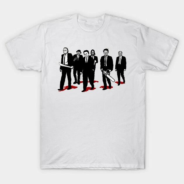 Футболка с легендами фильмов ужасов Для шутки День рождения Смешной Фильм Хэллоуин XL