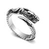 Dragon Prosperous Retro Personality   Copper Jewelry Domineering Animal Temperament Opening Rings  R186