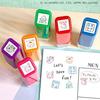 Kodomo No Kao Stamp Sanrio One Point Ink Pad Kuromi/OK