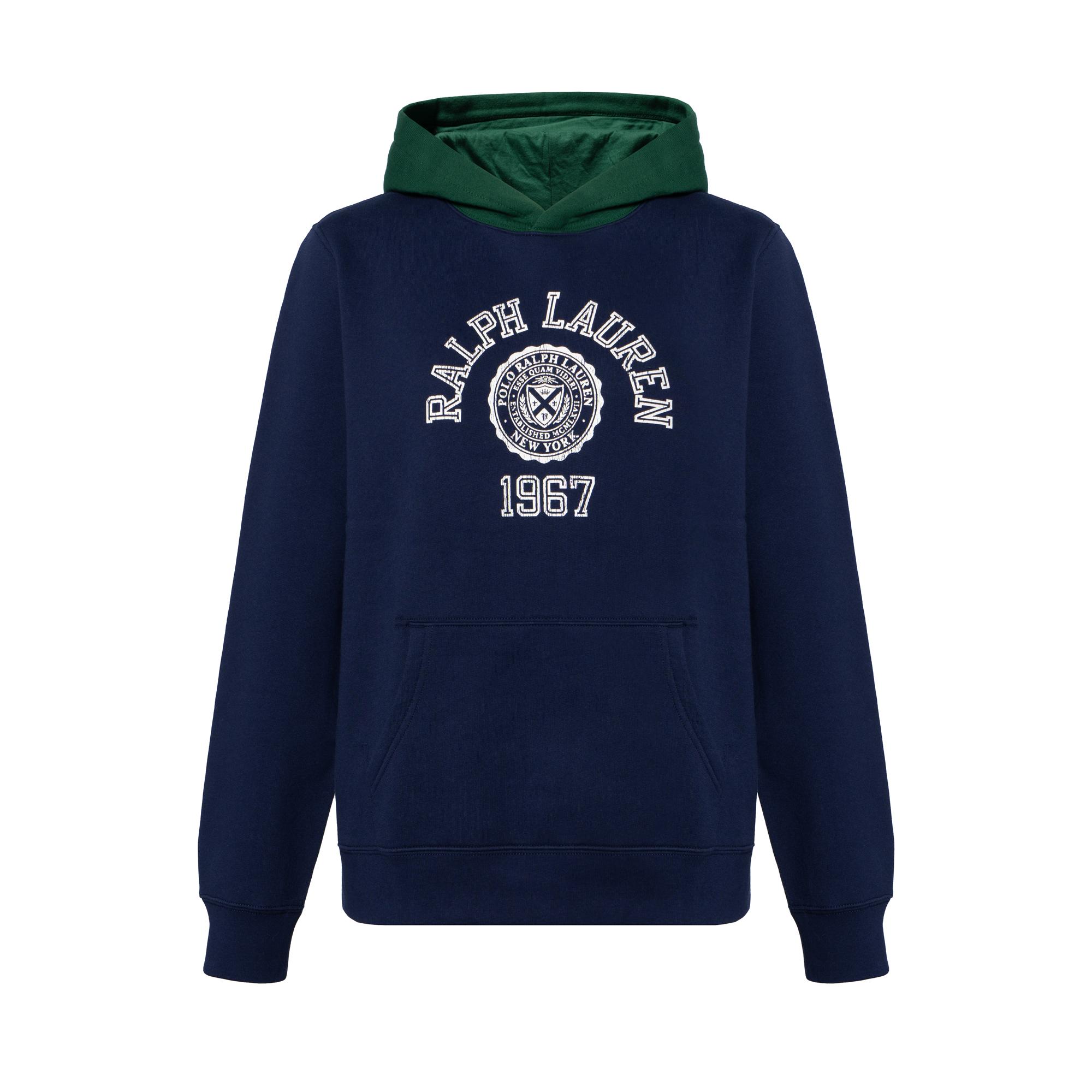 

Худи Polo Ralph Lauren с принтом в стиле колор-блок, с длинными рукавами, детские худи, синий 323952489-001 XL