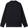 Levis Solid Color Simple Comfortable Casual Single Button Long Sleeve Jacket Men Jackets Black 0017Z-0000