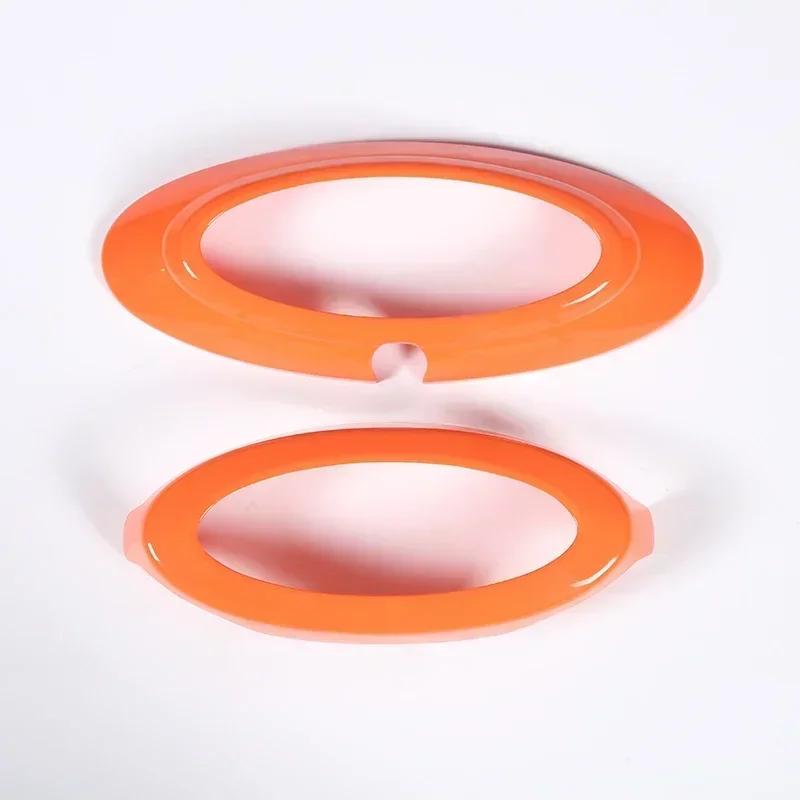 

Car Sticker 2026 Ford New 2025 Hot For Ford Maverick 2022+ABS Carbon Fiber/ Black Logo Decoration Ring Front&Rear Cover 2026s