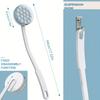 Long Handled Lotion Oil Cream Applicator Head Body Leg Back Bath Brush Scrub Massager Shower Rubbing Brush Bath Supplies Tools