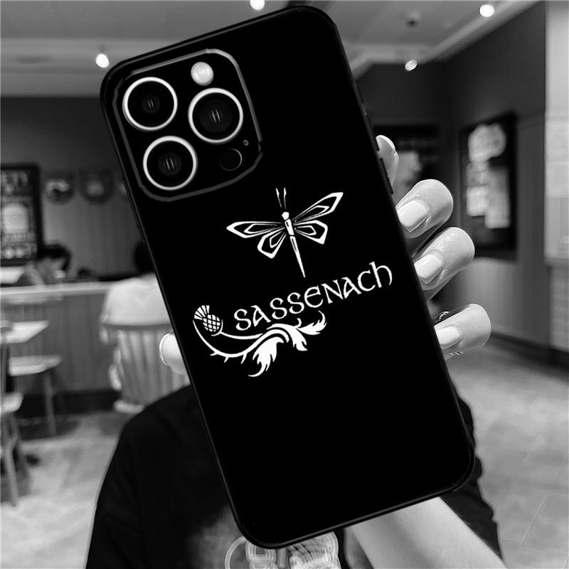 Outlander Sassenach Design Case For iPhone 17 16 15 13 12 11 14 Pro Max Mini Plus 16e 17 Air Bumper Cover Accessories