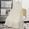 Spring 2026 Elegantly Slimming High-Waisted A-Line Midi Skirt with Lace Panels