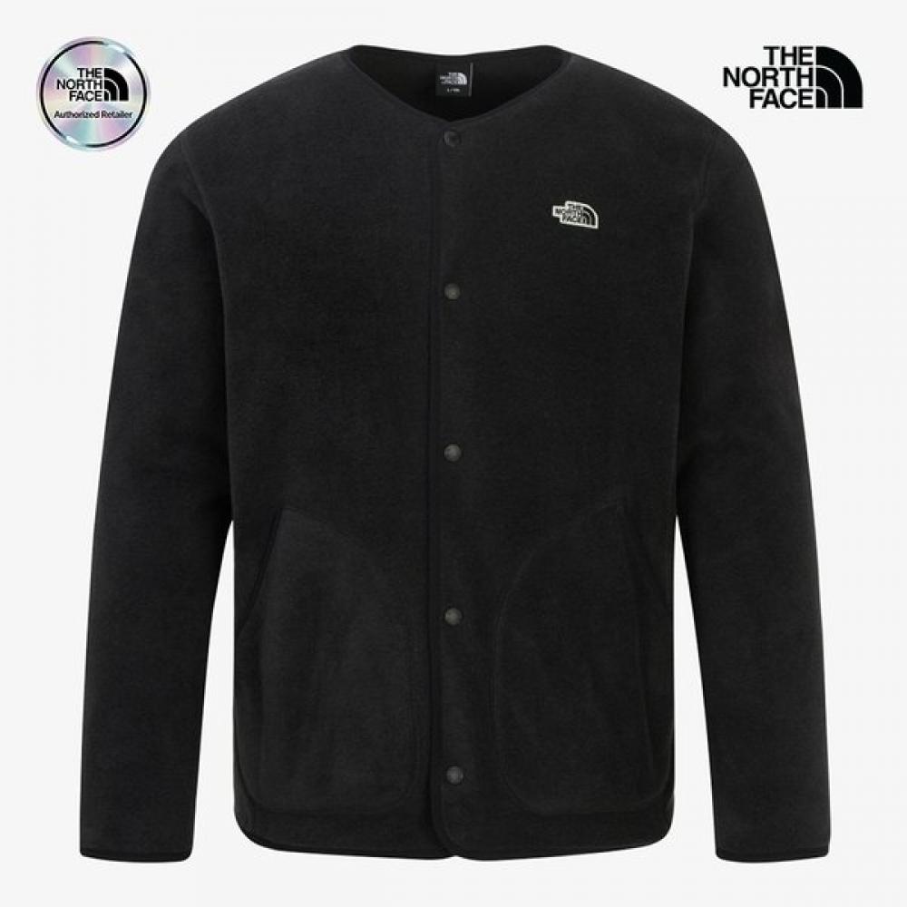 The North Face Men S Albano Fleece Ex Cardigan Black Nj4fr60c 90