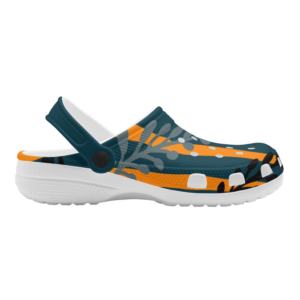 Trendy Printed EVA Clogs Adult Unisex Soft Sole Soft Comfortable Slip On Casual Footwear Summer Sandals Indoor Outdoor Daily Wear
