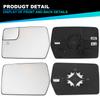 Door Rearview Mirror Lens Heated Rearview Mirror Glass For Ford F150 2011-2014 4L3Z-17K707-DB 4L3Z-17K707-DA BL3Z-17K707-E