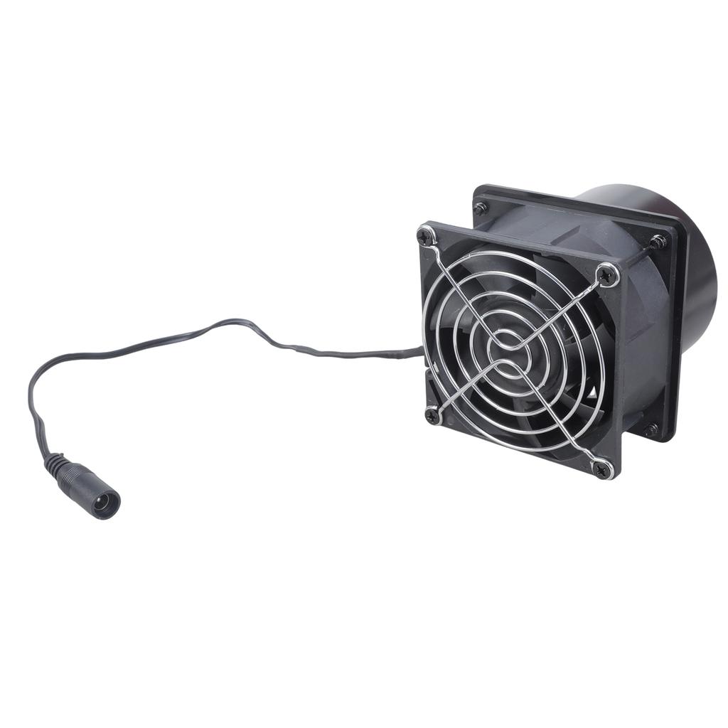 12V 80mm High Airflows Exhaust Fan For 3D Printer Enclosures Efficient Ventilation and Soldering Fume Extraction Project