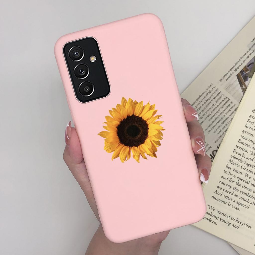 For Samsung A82 Phone Case Butterfly Lavender Matte Cover For Samsung Galaxy A82 A 82 Funda Soft Silicone Shockproof Bumper Capa