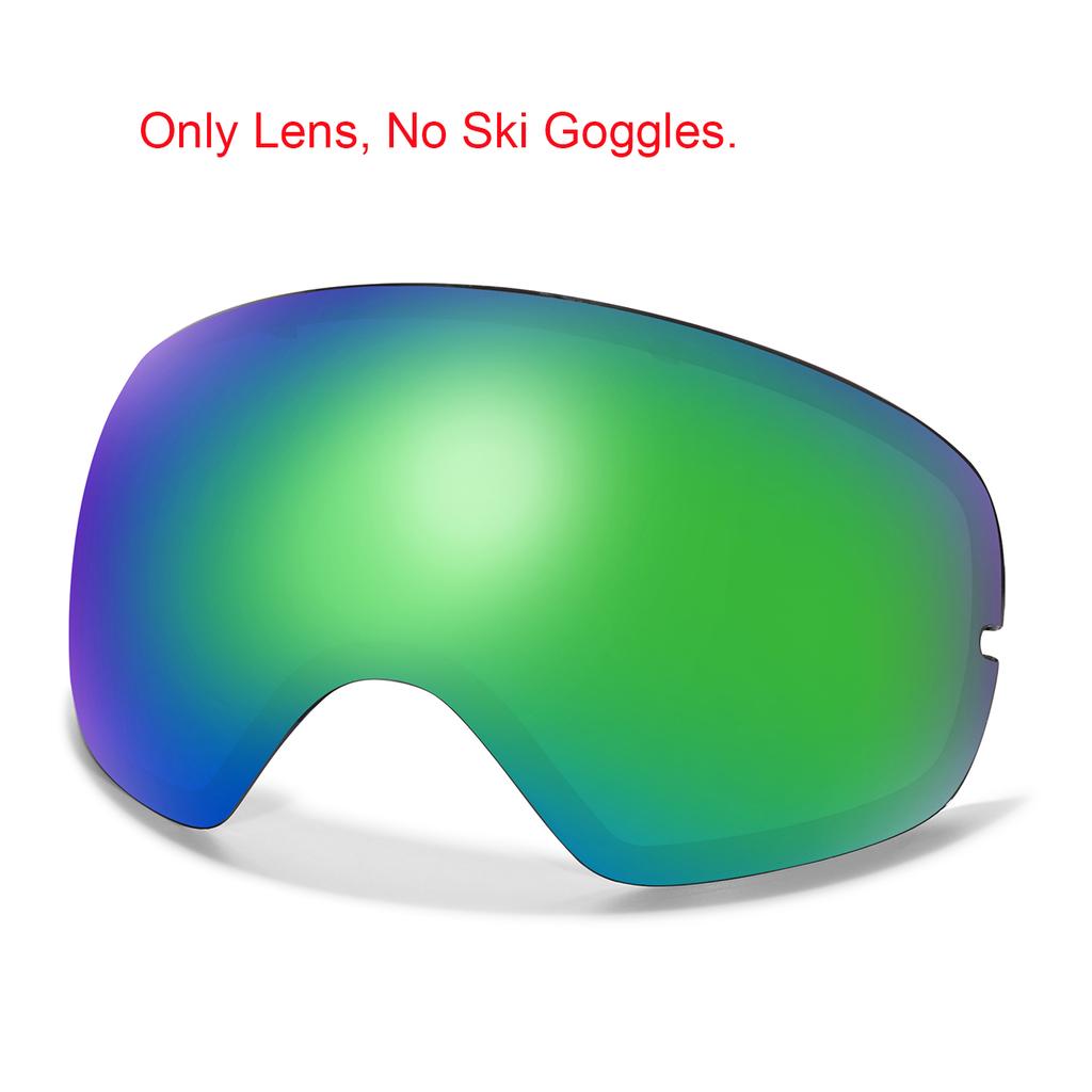Anti-Fog UV400 Snowboard Goggles for Men Women Outdoor Sports Ski Mask Cycling Glasses with Replacement Lens Christmas Gift