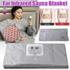 650W Deka do infračervené sauny Detox Zeštíhlující oblek 73,32x31,5"" Domácí lázně Stroj na hubnutí 110V/220V