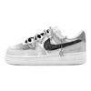 Nike Air Force 1 Air Force 1, Couple's, Romantic Treatment, Obsidian Tide, Deconstruction Design, Versatile Fashion DH2920-111(TeamS2-S-BOX)