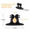 Charger Cable Organizer Clip Adhesive Car Cable Headphone Cell Phone Multifunctional Cable Car Interior Decor Accessories1-20Pcs