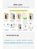 High-End Women's Summer Set: Chinese-Style Long Sleeve Top & Pants with Chest Pad, Lyocell Cotton Pajamas
