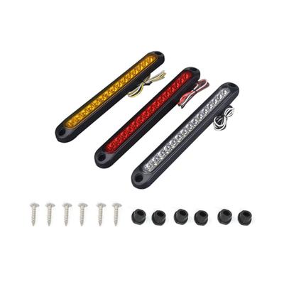10–30 V, 15 LEDs, wasserdicht, für Anhänger, LKW, Blinker, Bar, Rücklicht, Streifen