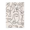 Henri Matisse Abstrakte Geometrische Gesicht Linie Beige Böhmischen Poster Wand Kunstdruck Leinwand Malerei Bild Schlafzimmer Wohnkultur