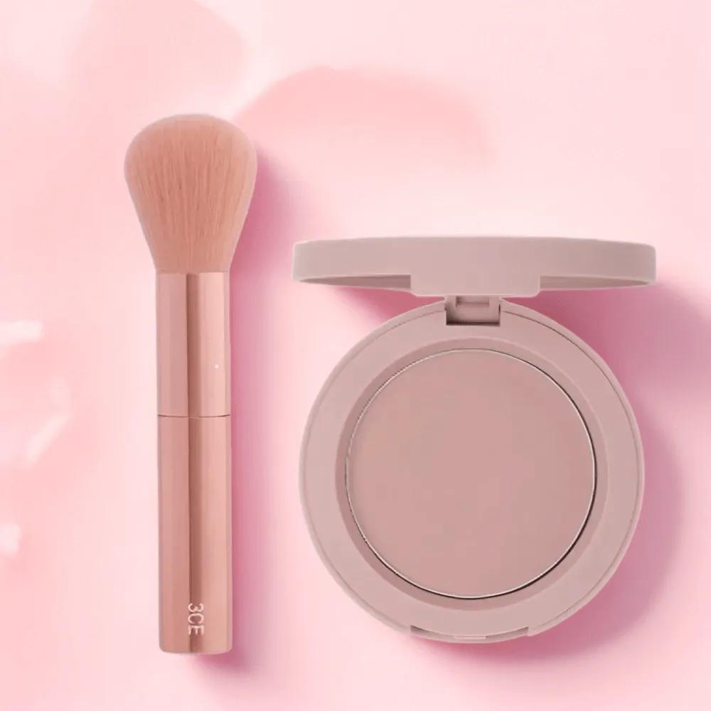 

3CE Face Blush Rosy Pink LET ME STAY + Multi Brush LET ME STAY x 5.5g x 1EA