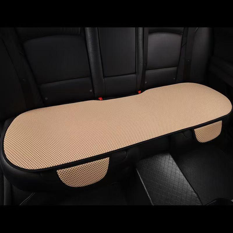 Breathable Ice Silk Car Seat Cushion Non-slip and Wear-resistant Solid Color Ice Silk Car Seat Cover, Universal Fit Most Cars