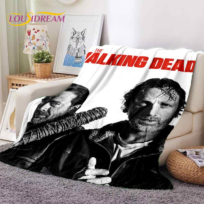 

Ходячие мертвецы Линкольн TWD Мягкие одеяла, Теплое плед-покрывало, Уютное одеяло для пикника, кроватей, дивана, дома, спальни, подарок 75x90cm( 29x35in )