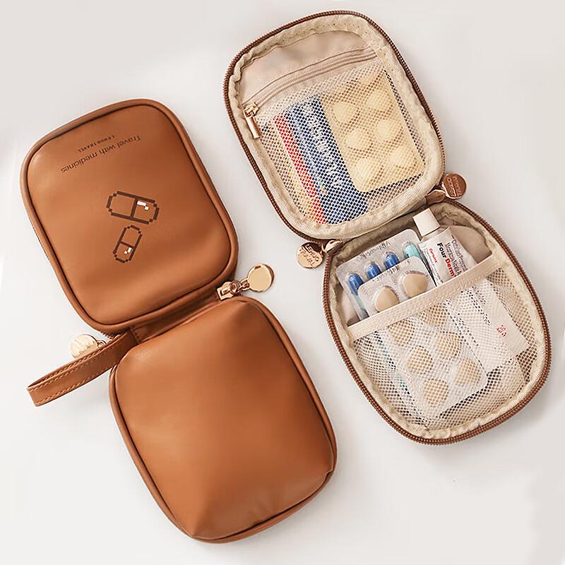 Portable Travel Medicine Organizer Bag