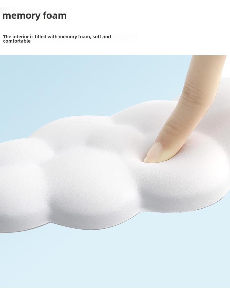 Cloud Memory Foam Tastatur-Handgelenkauflage für Desktop-Tippen